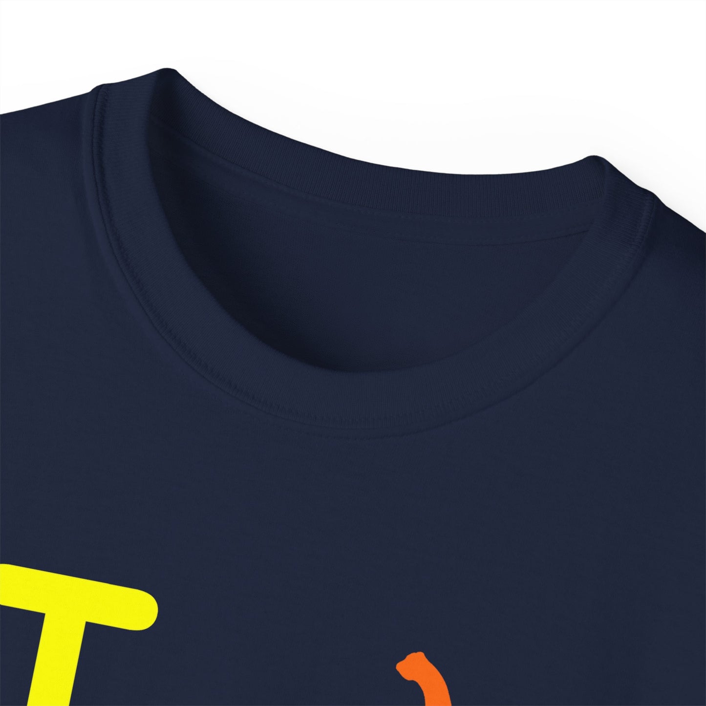 I Pumpkin LongD Reverse Logo Cotton Tee