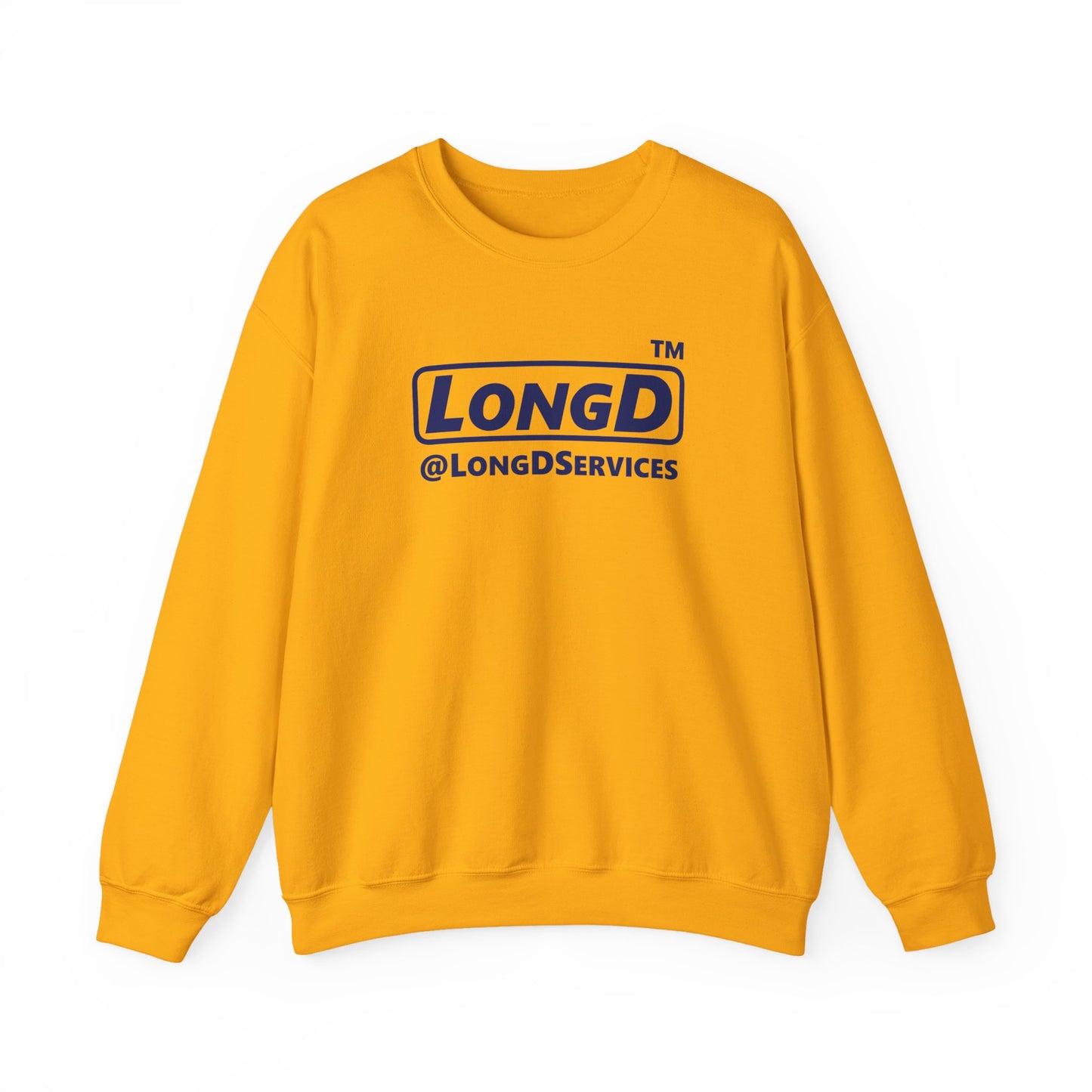 LongD official Tag logo crewneck sweatshirt
