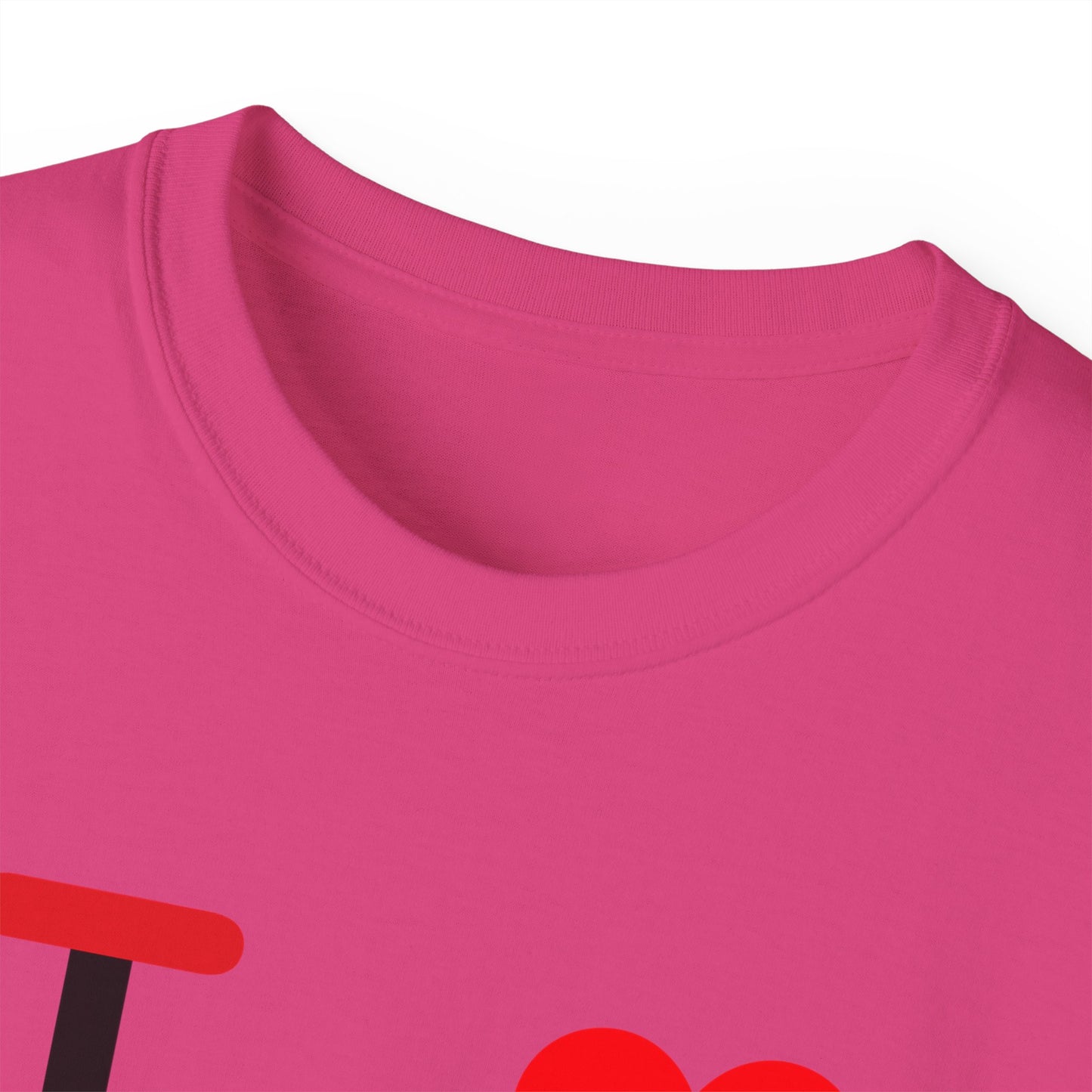 I Luv LongD® Logo Cotton Tee Juneteenth positive thirds text