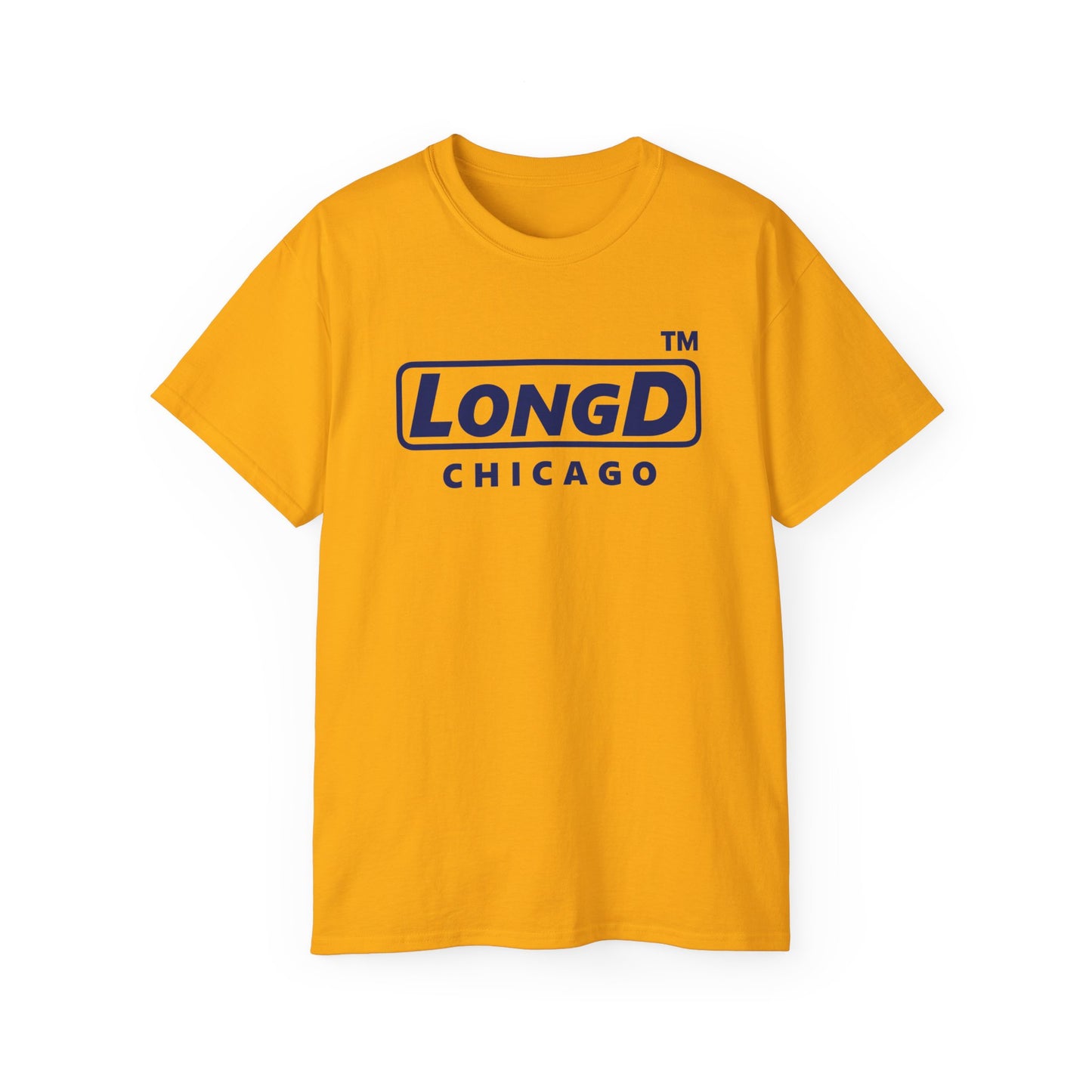 LongD® Logo Cotton Tee positive official basic Chicago logo