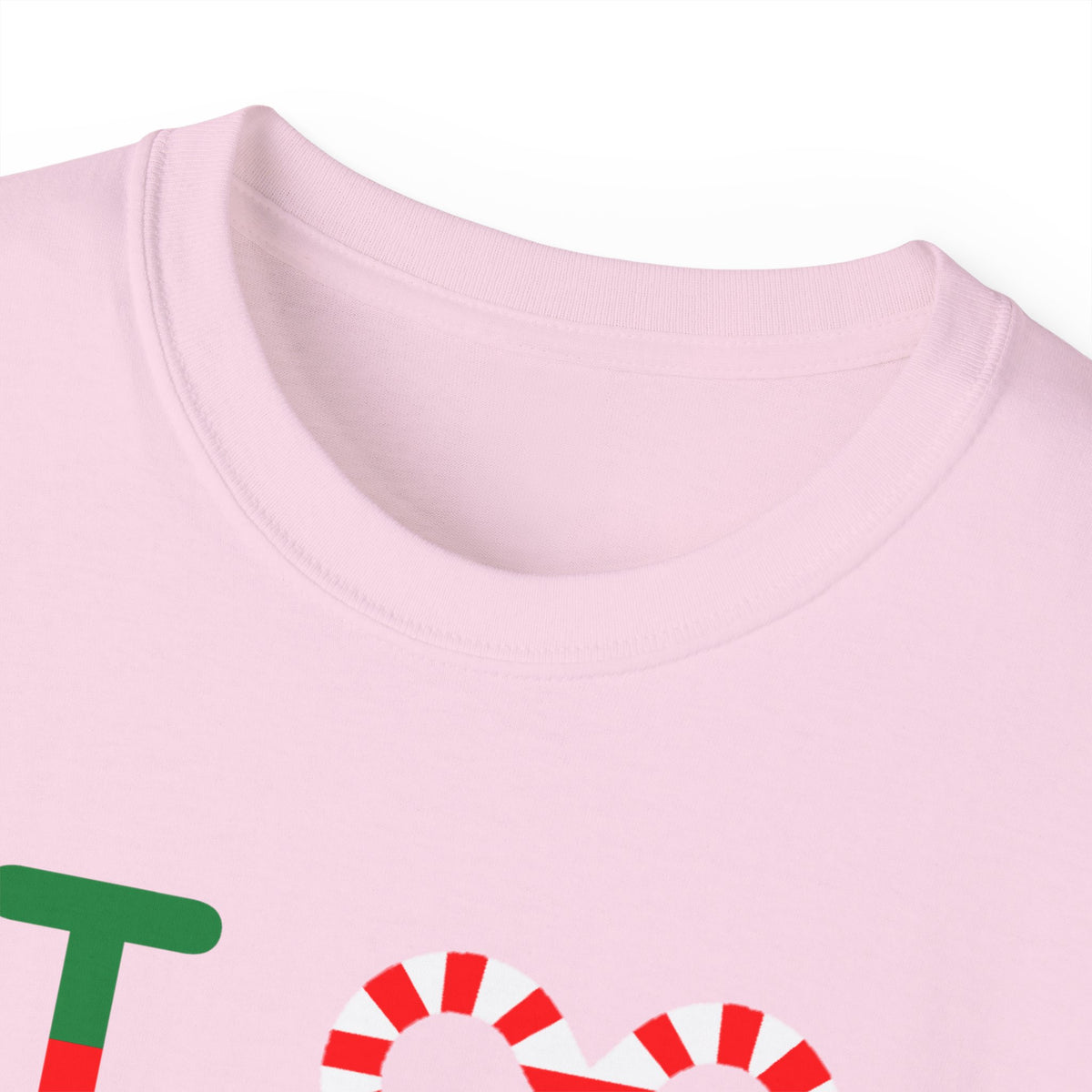 I candy cane LongD Tag-domain positive upright pixel-weighted 4-striped 4-print logo cotton tee