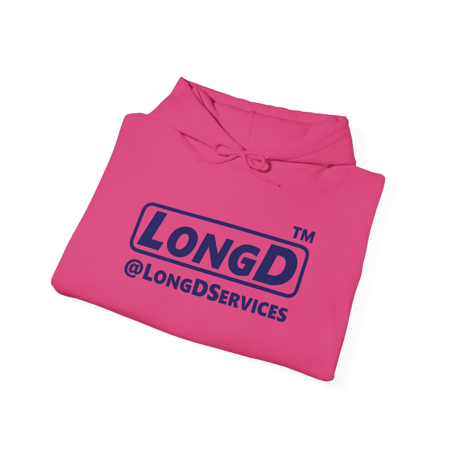 LongD® Logo (positive Tag only version) Hoodie