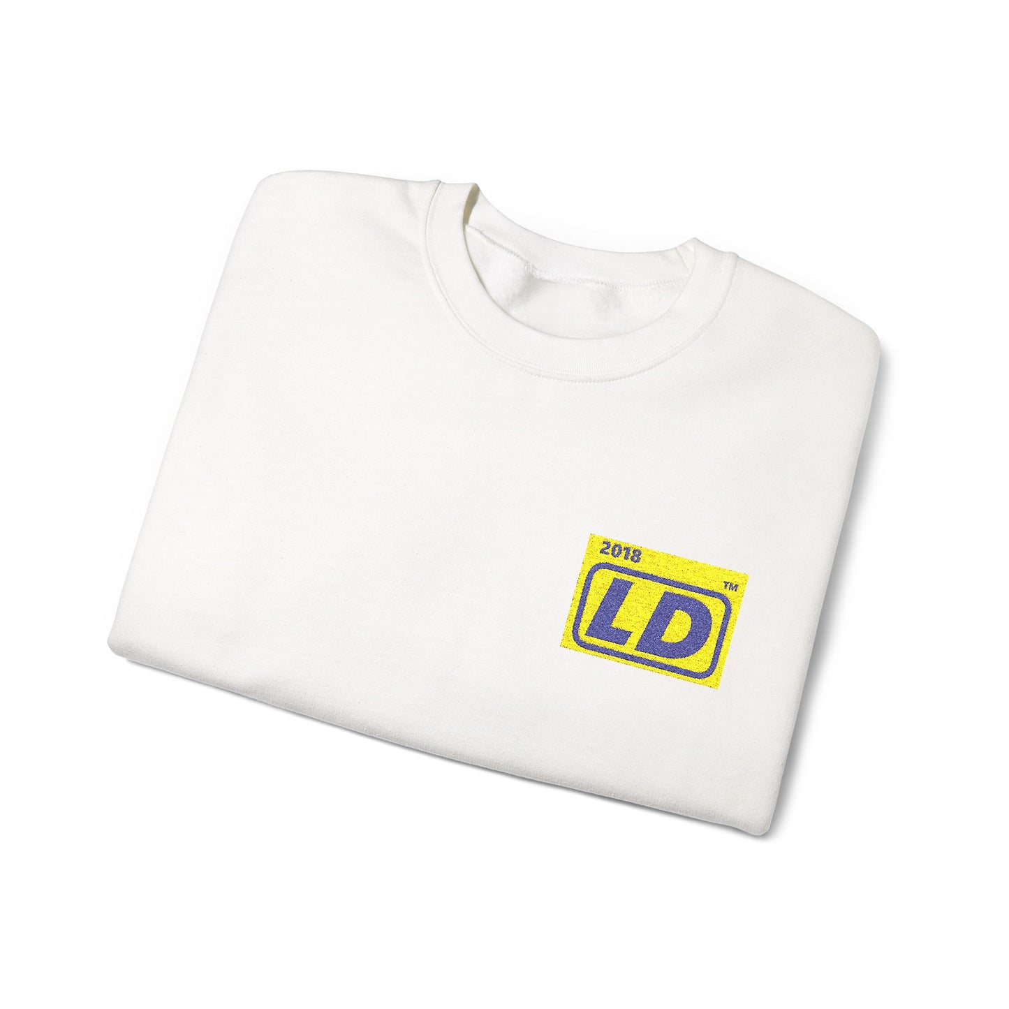 Embroidered Unisex Heavy Blend™ Crewneck Sweatshirt official logo initials