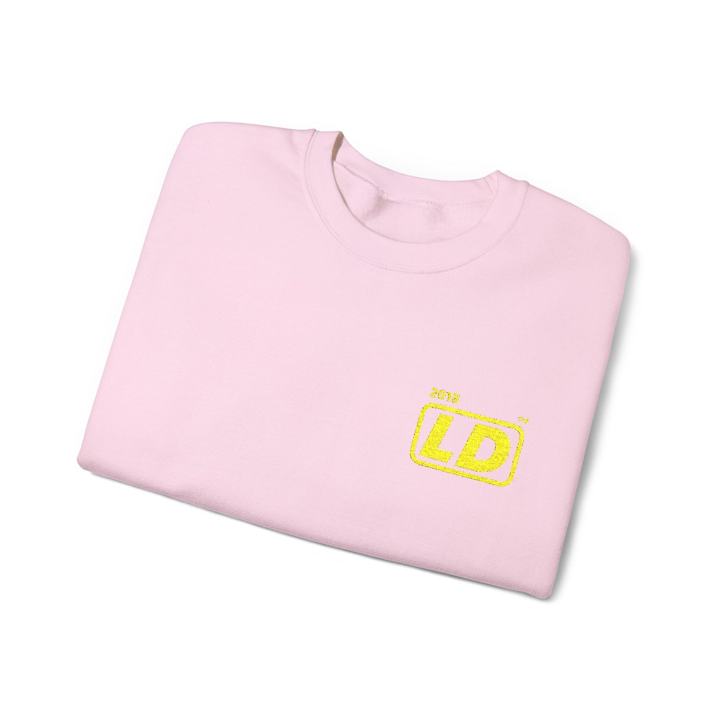 Embroidered Unisex Heavy Blend™ Crewneck Sweatshirt reverse basic logo initials