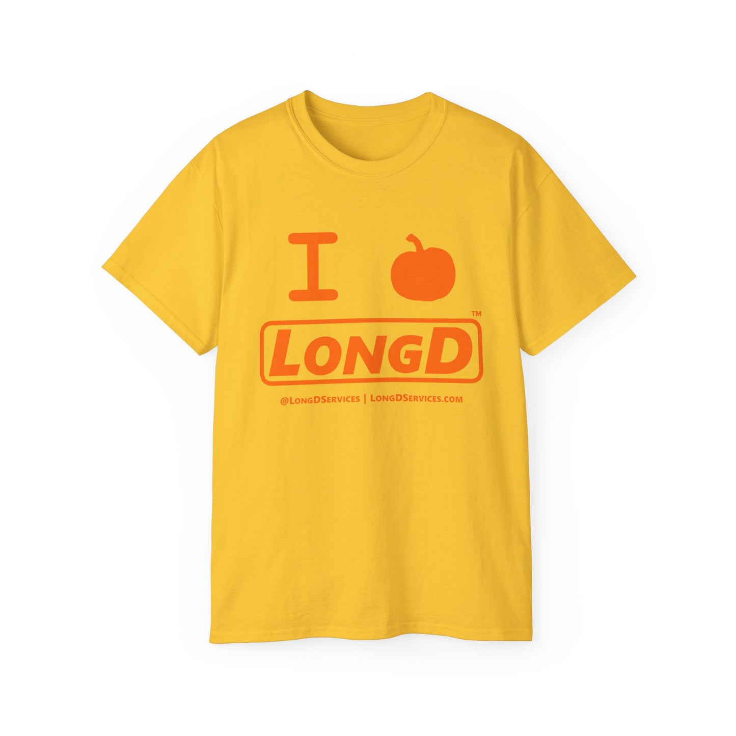 I Pumpkin (all pumkin) LongD Logo Cotton Tee
