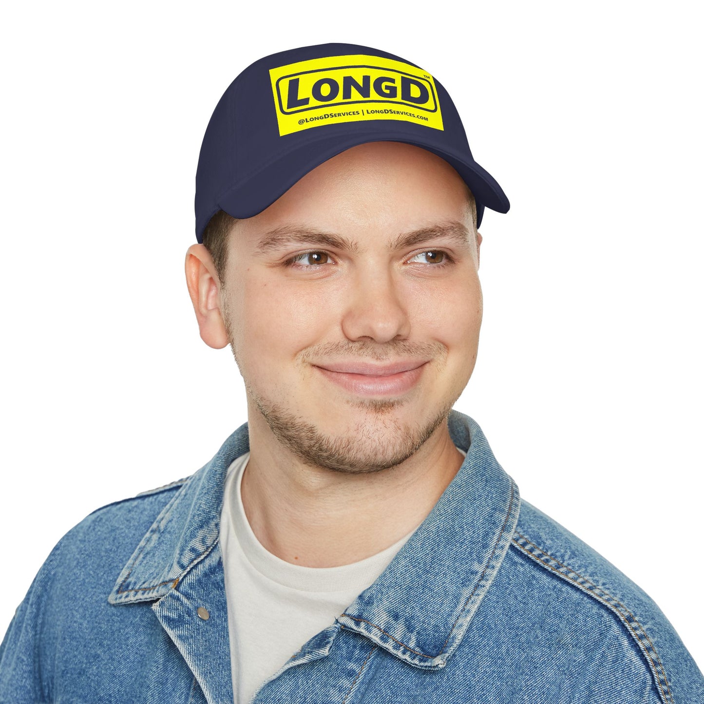 Negative Reverse Logo 100% Cotton Velcro Baseball Cap