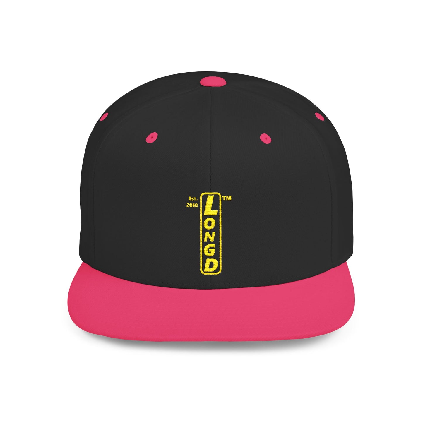Embroidered Baseball Cap basic reverse logo upright