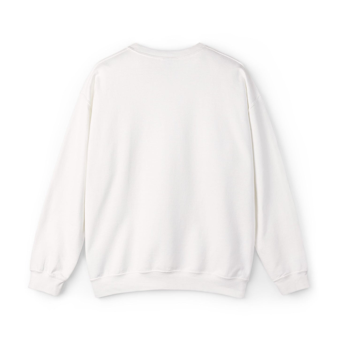Embroidered Unisex Heavy Blend™ Crewneck Sweatshirt reverse basic logo upright