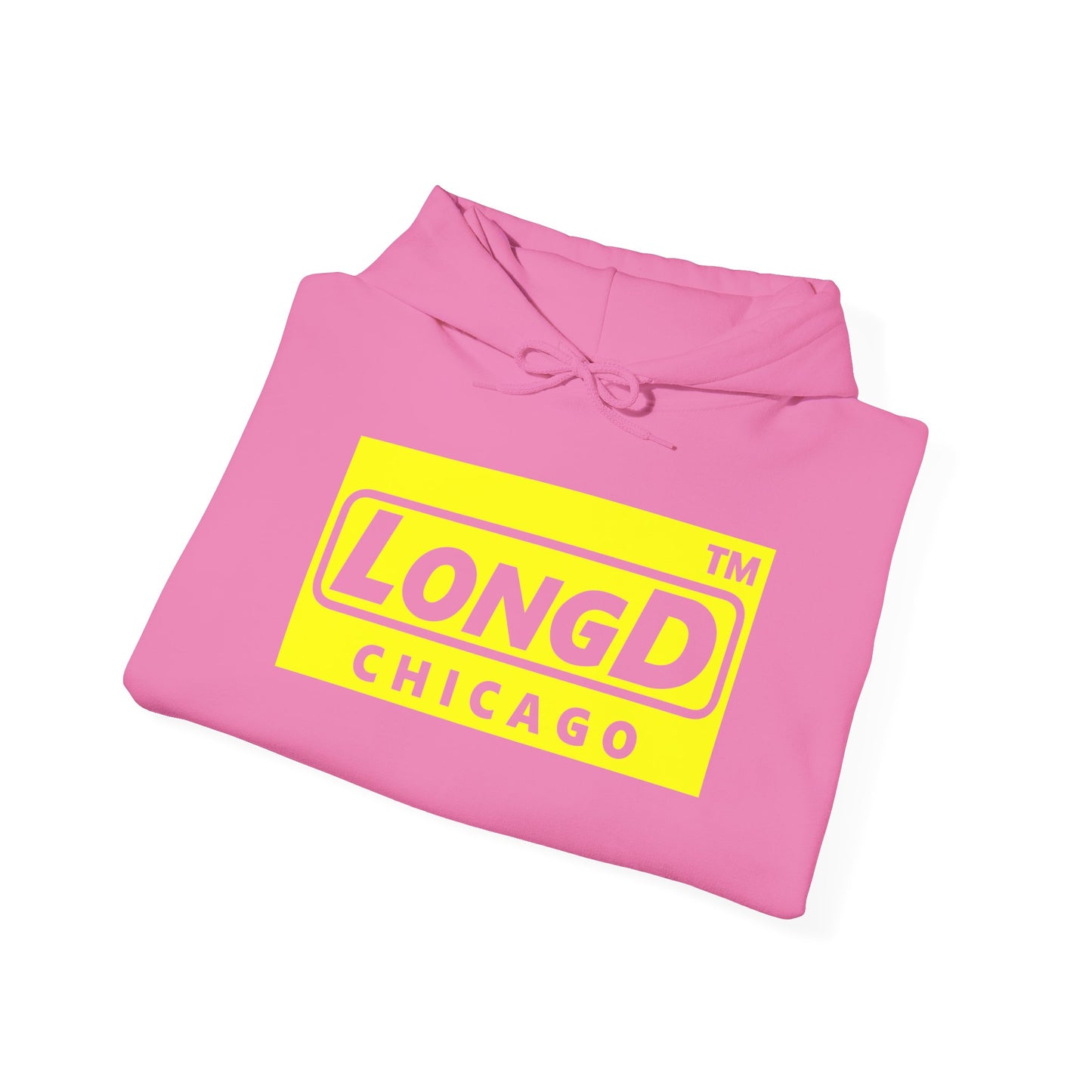 LongD® Logo (negative alternate Chicago version) Hoodie