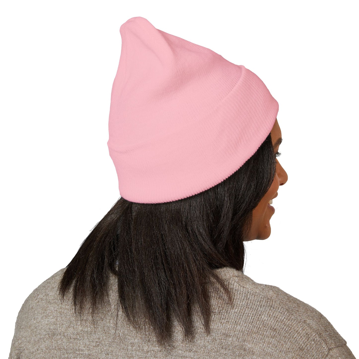 Embroidered Classic Cuffed Beanie basic official logo upright