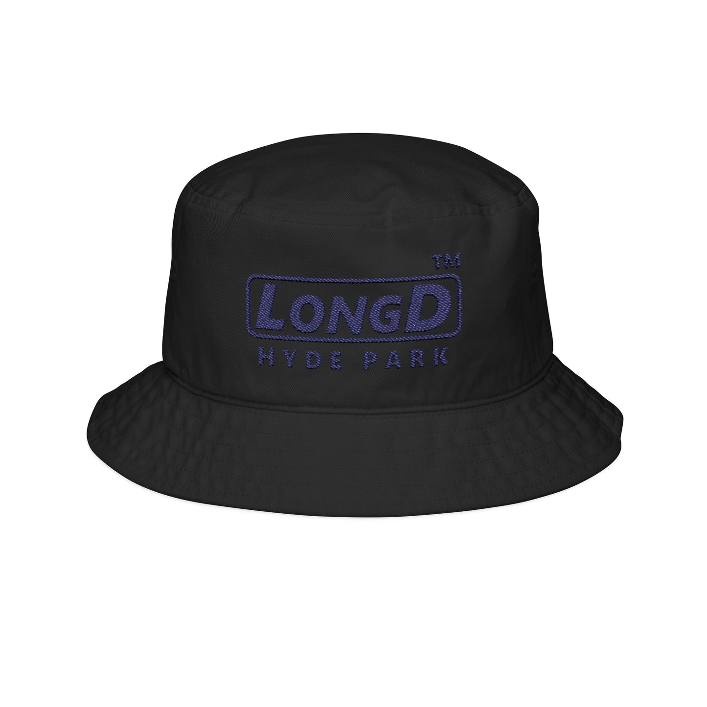 Embroidered official basic Hyde Park logo bucket hat
