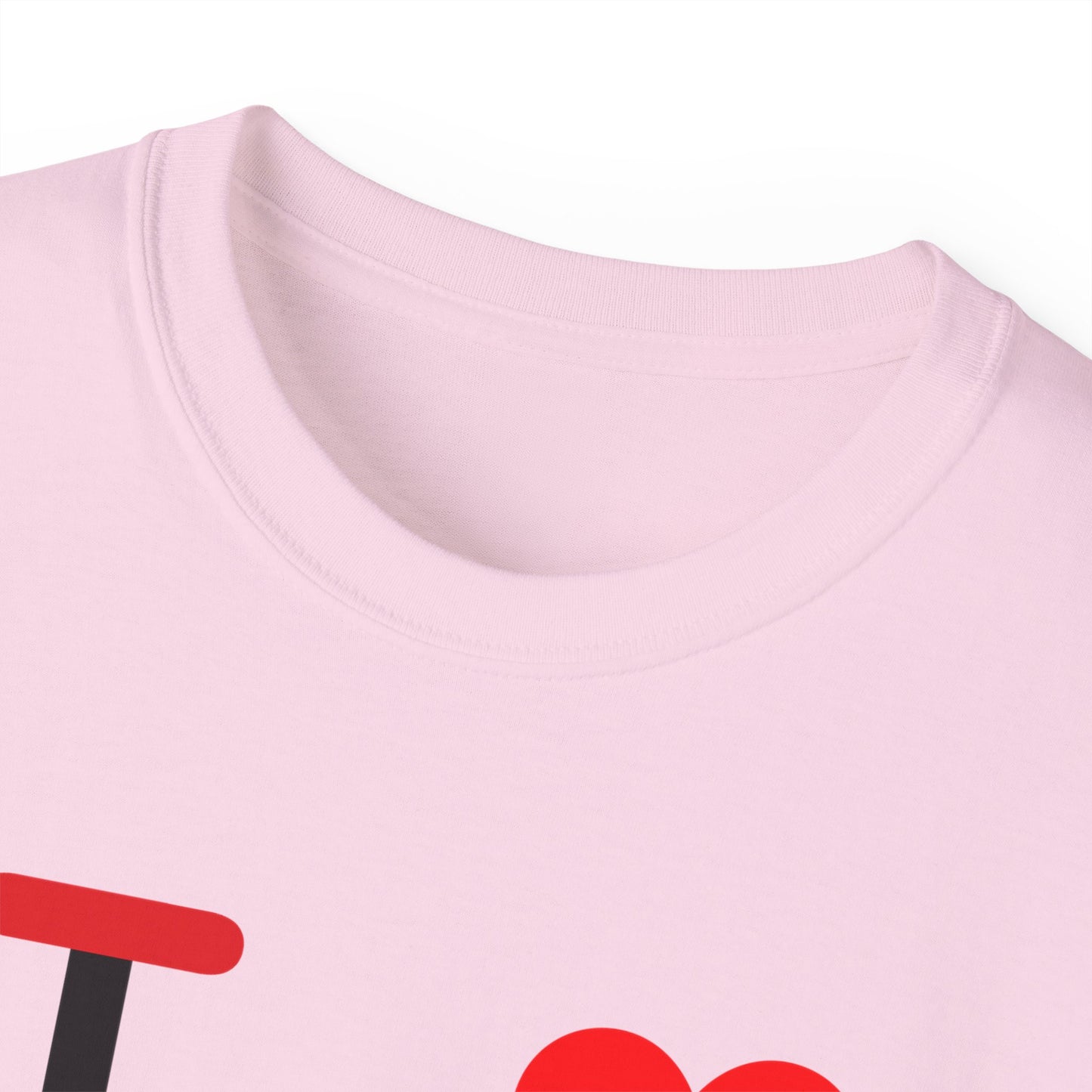 I Luv LongD® Logo Cotton Tee Juneteenth positive thirds text