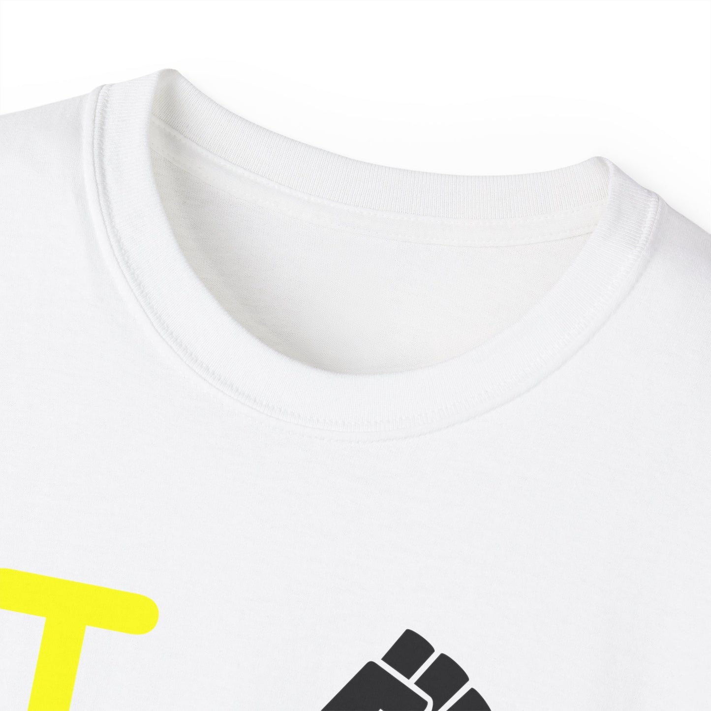 I Fist LongD® Alternate Logo Cotton Tee Juneteenth black fist