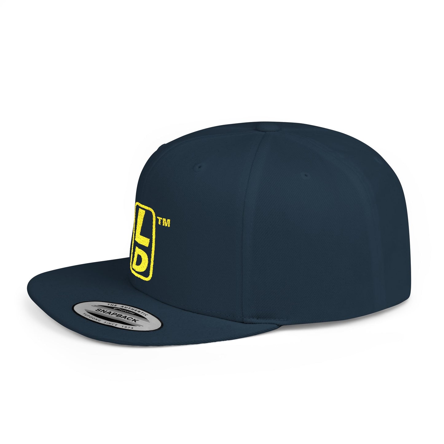 Embroidered Baseball Cap basic reverse logo upright initials