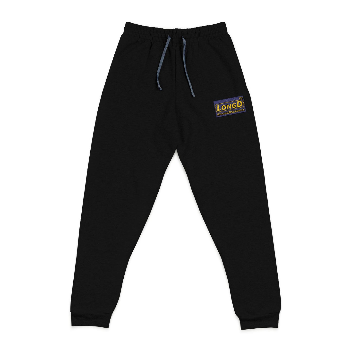 Embroidered Unisex Joggers reverse logo