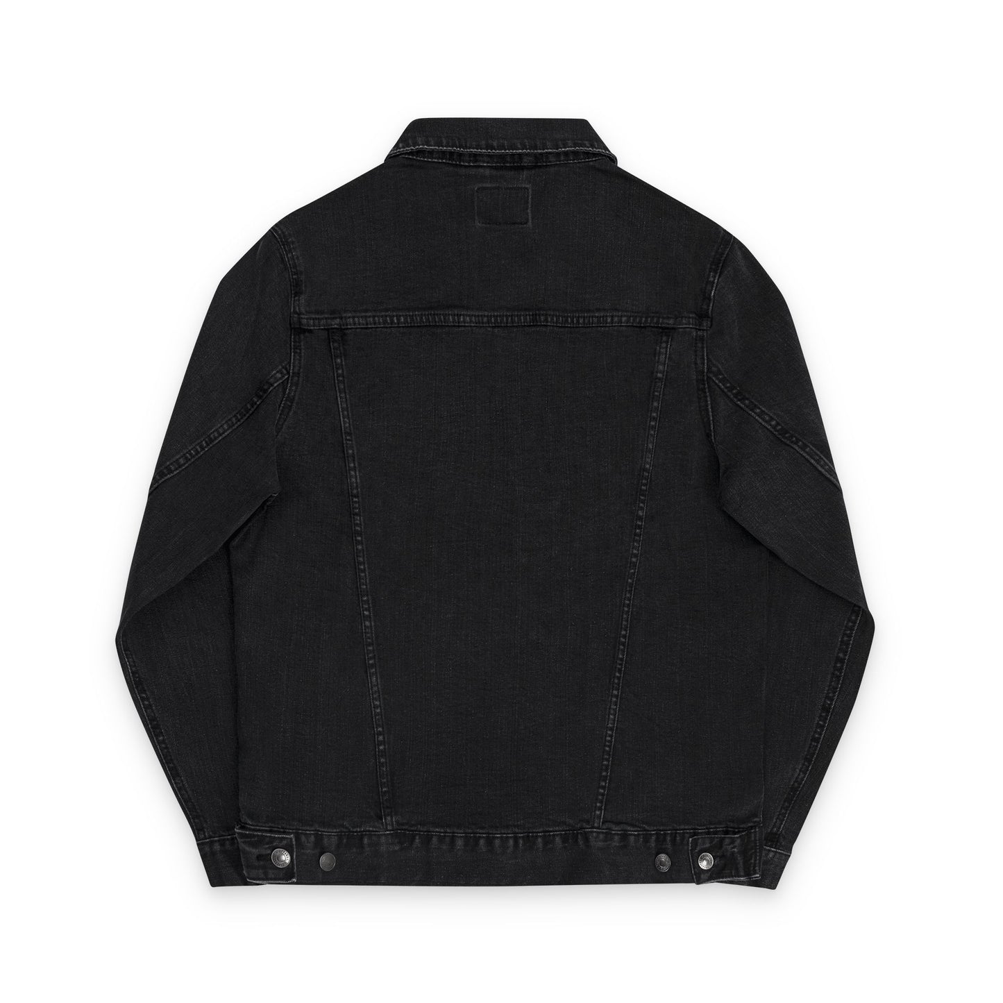 Embroidered Unisex Denim Jacket Official Logo