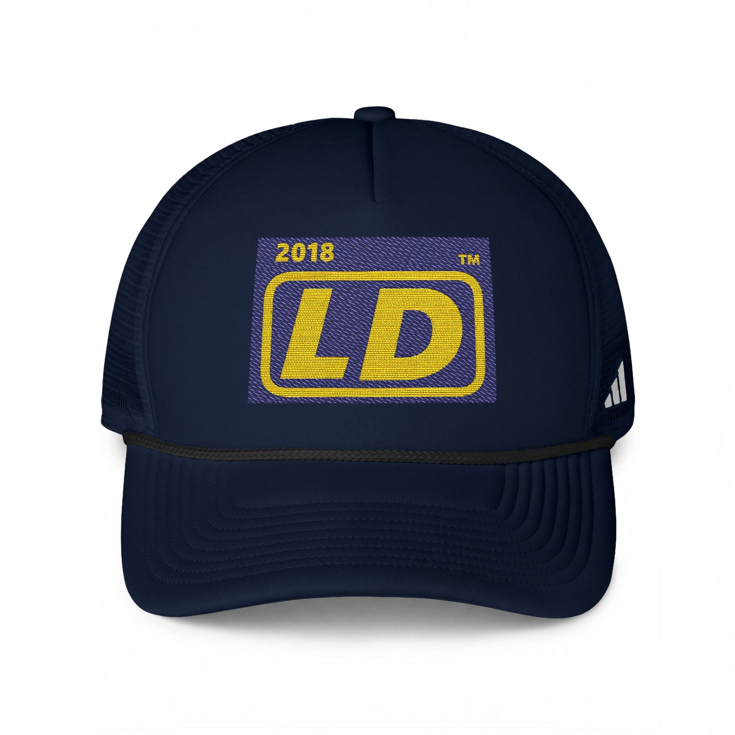 adidas reverse official initials logo trucker cap