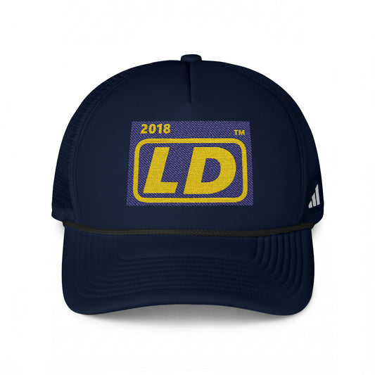 adidas reverse official initials logo trucker cap