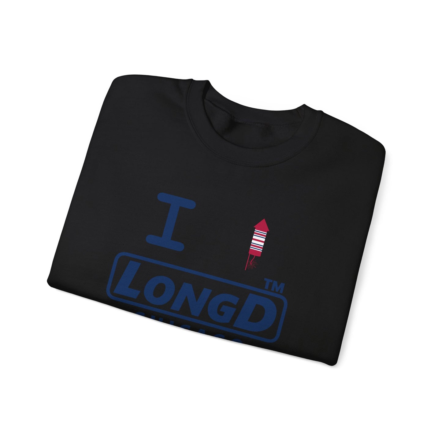I firecracker LongD official basic Chicago logo crewneck sweatshirt