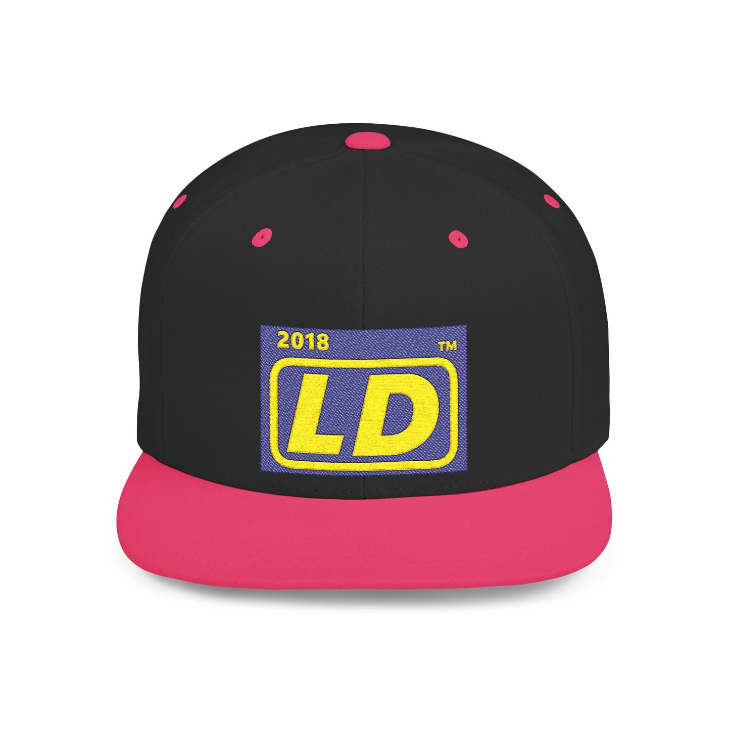 Embroidered Baseball Cap reverse official (gold on navy) logo initials