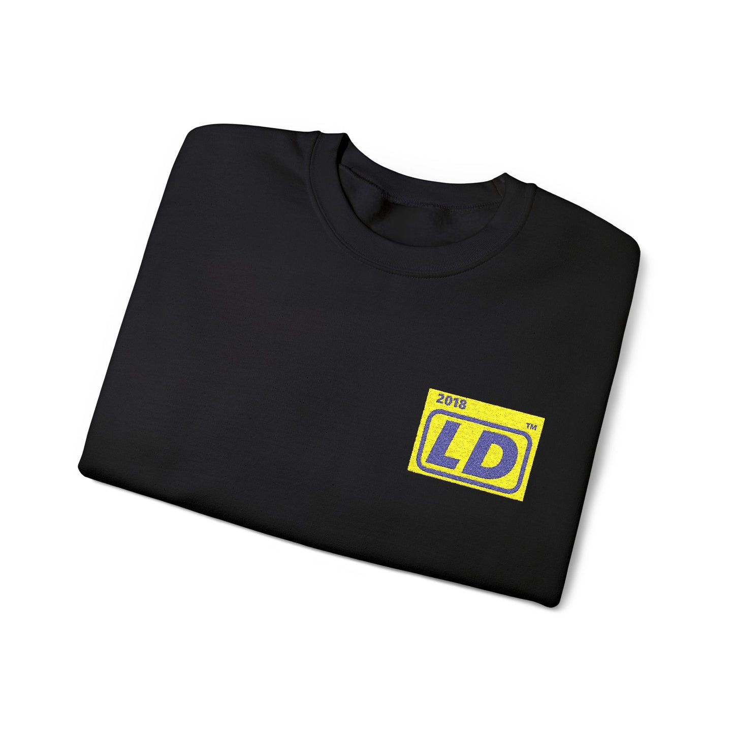 Embroidered Unisex Heavy Blend™ Crewneck Sweatshirt official logo initials