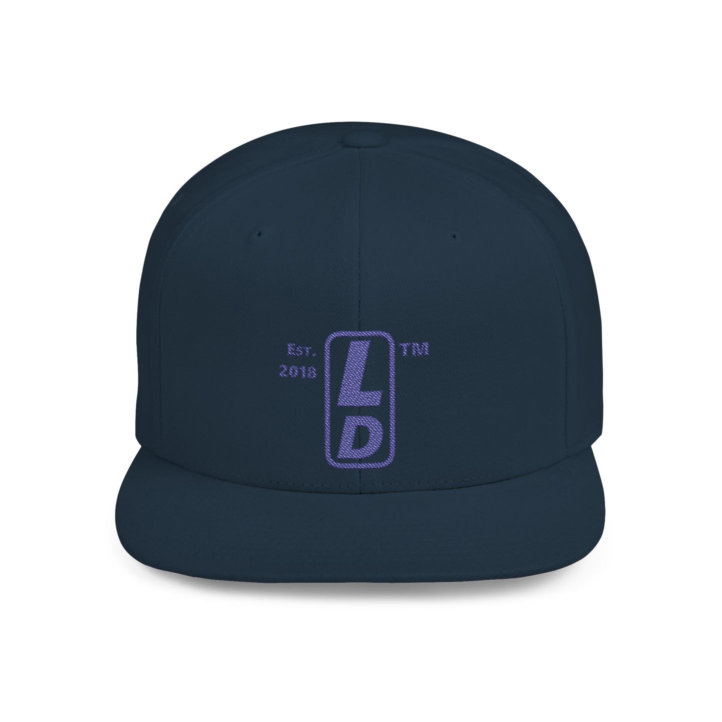 Embroidered Baseball Cap basic official logo upright initials