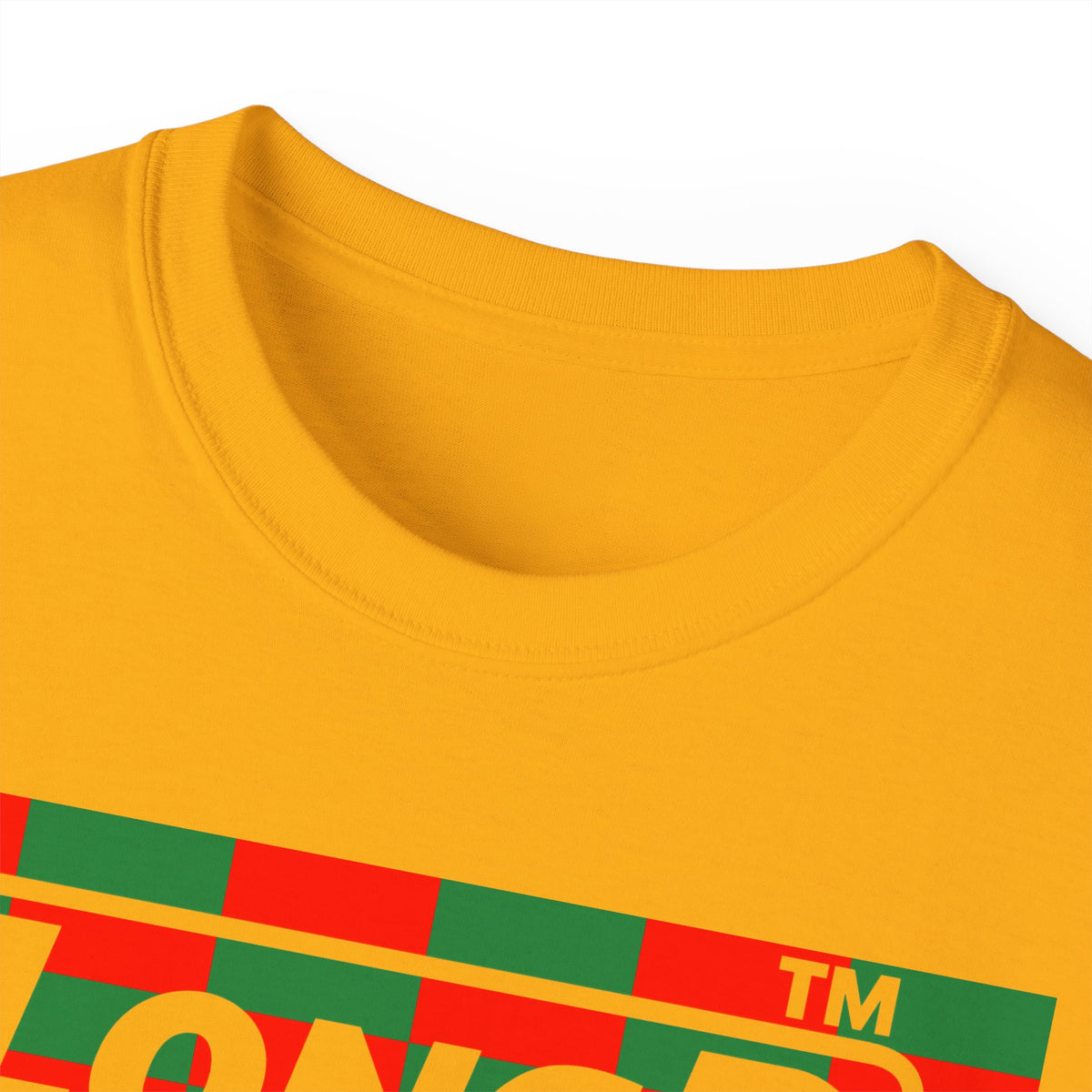 LongD Hyde Park negative tiled logo (Xmas colors) cotton tee