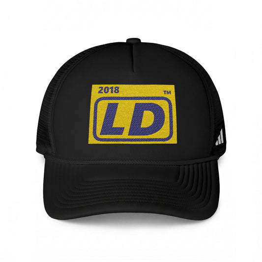 adidas official initials logo trucker cap