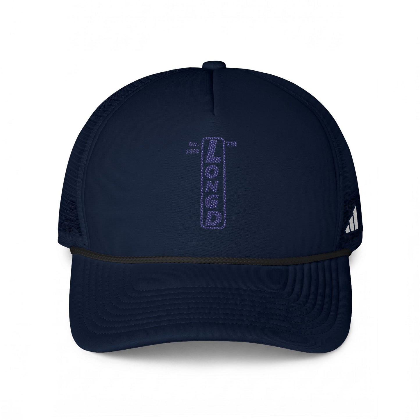adidas official basic upright logo trucker cap