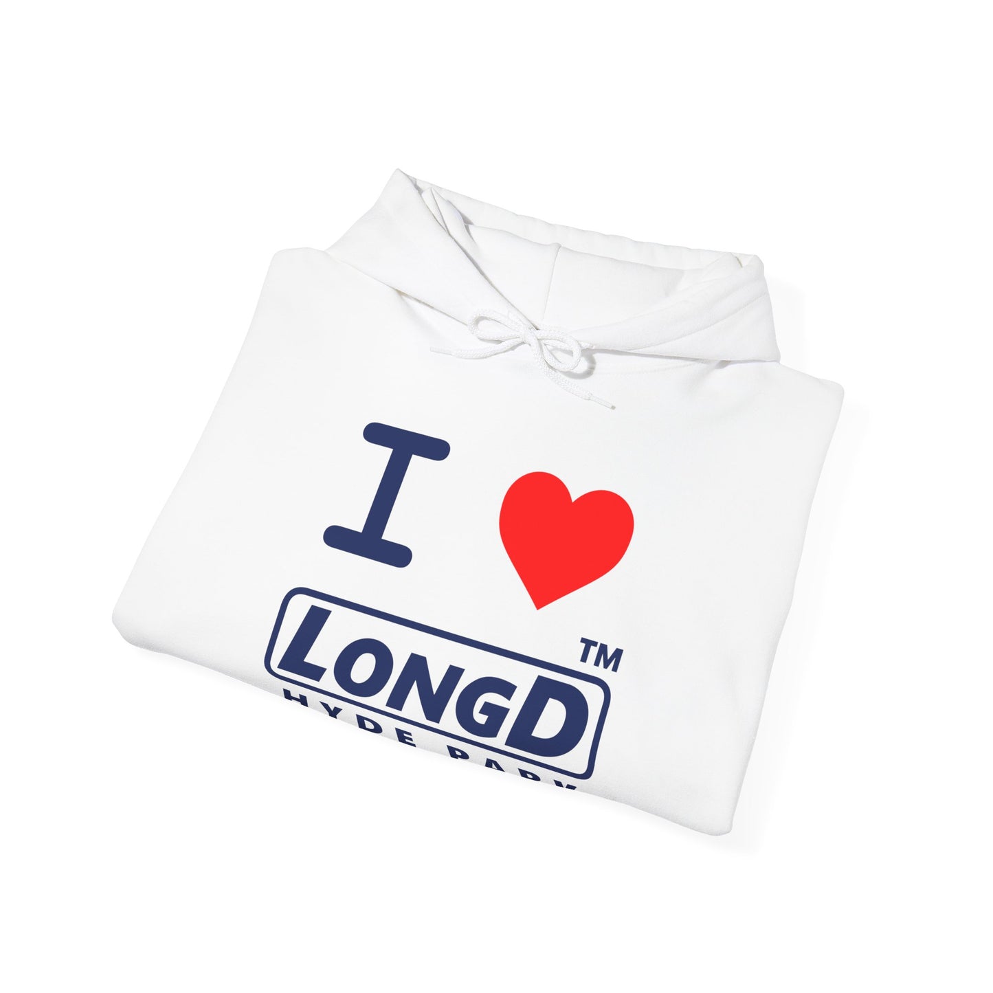 I Luv LongD® Logo (positive Hyde Park version) Hoodie