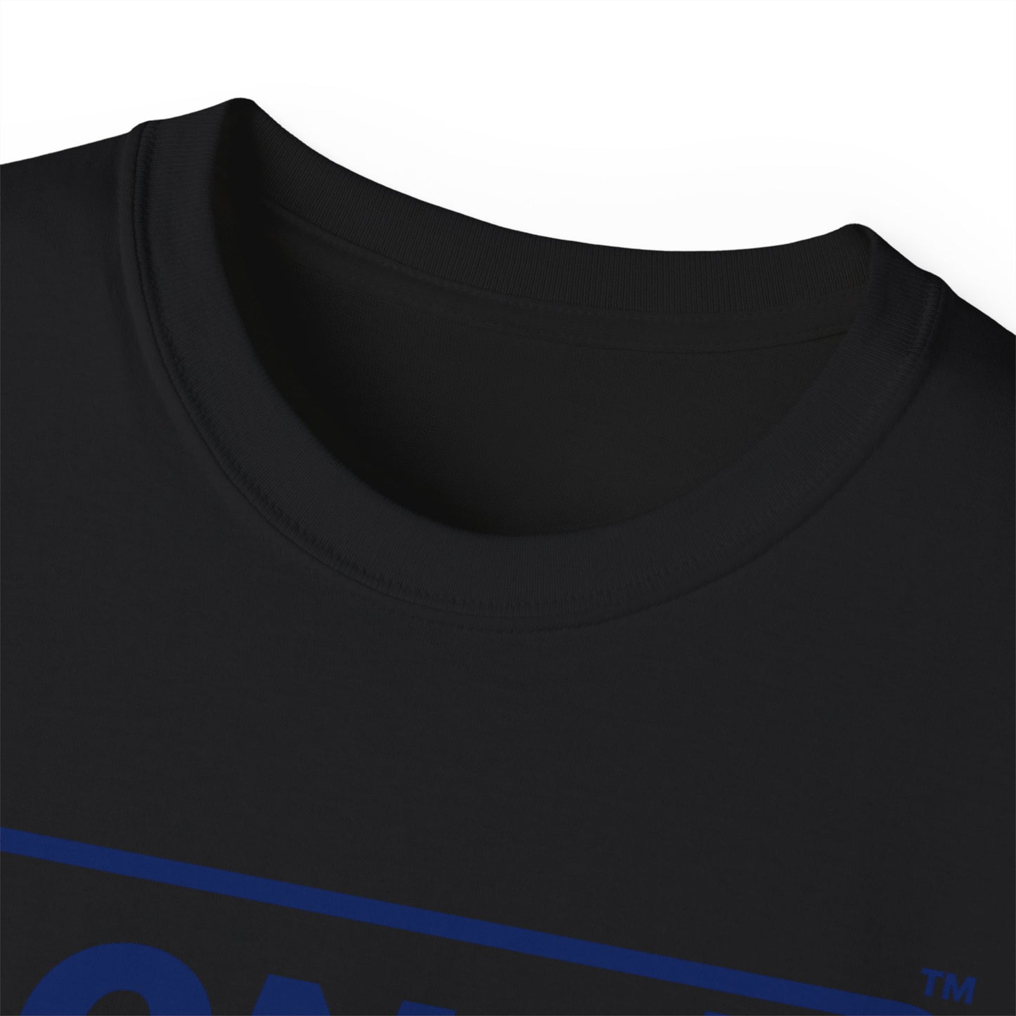 LongD® Logo Cotton Tee (Mardi Gras colored shirts with blue text)