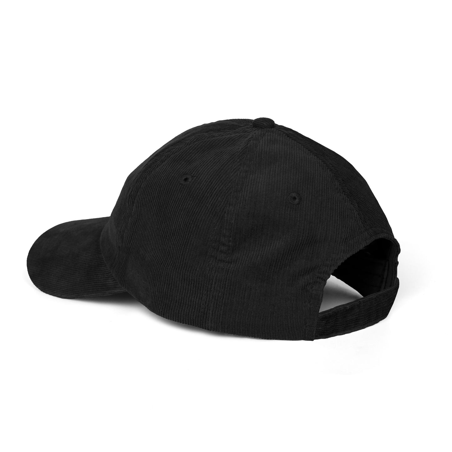 Embroidered Corduroy Cap Alternate basic Hyde Park logo