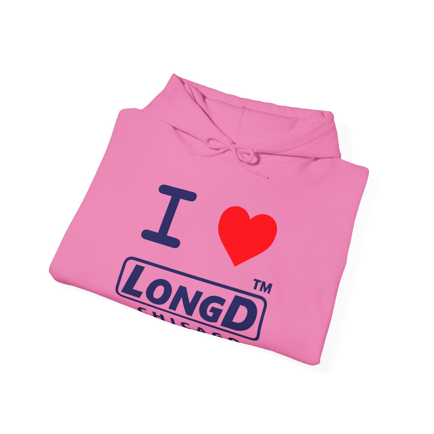 I Luv LongD® Logo (positive Chicago version) Hoodie