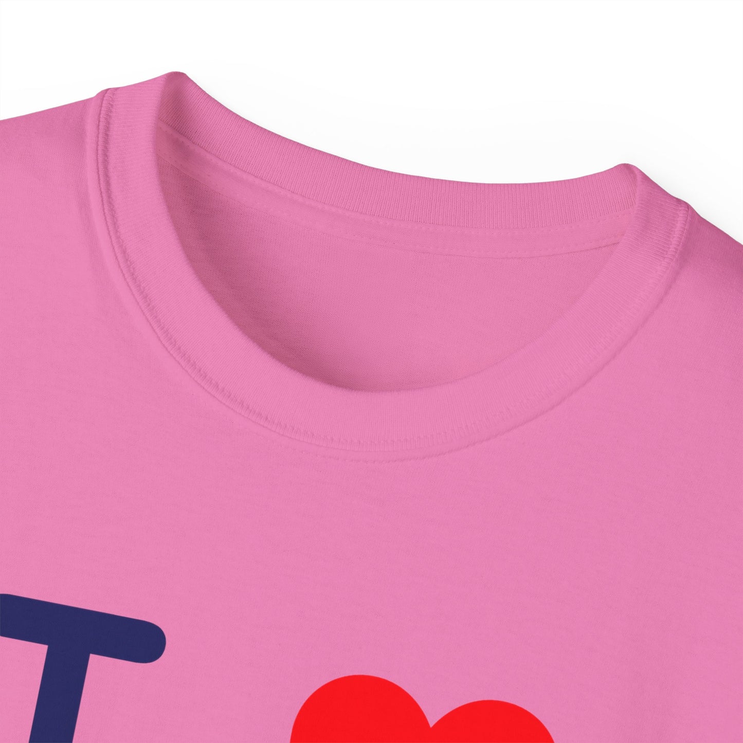 I Luv LongD® Logo Cotton Tee positive official basic Chicago logo
