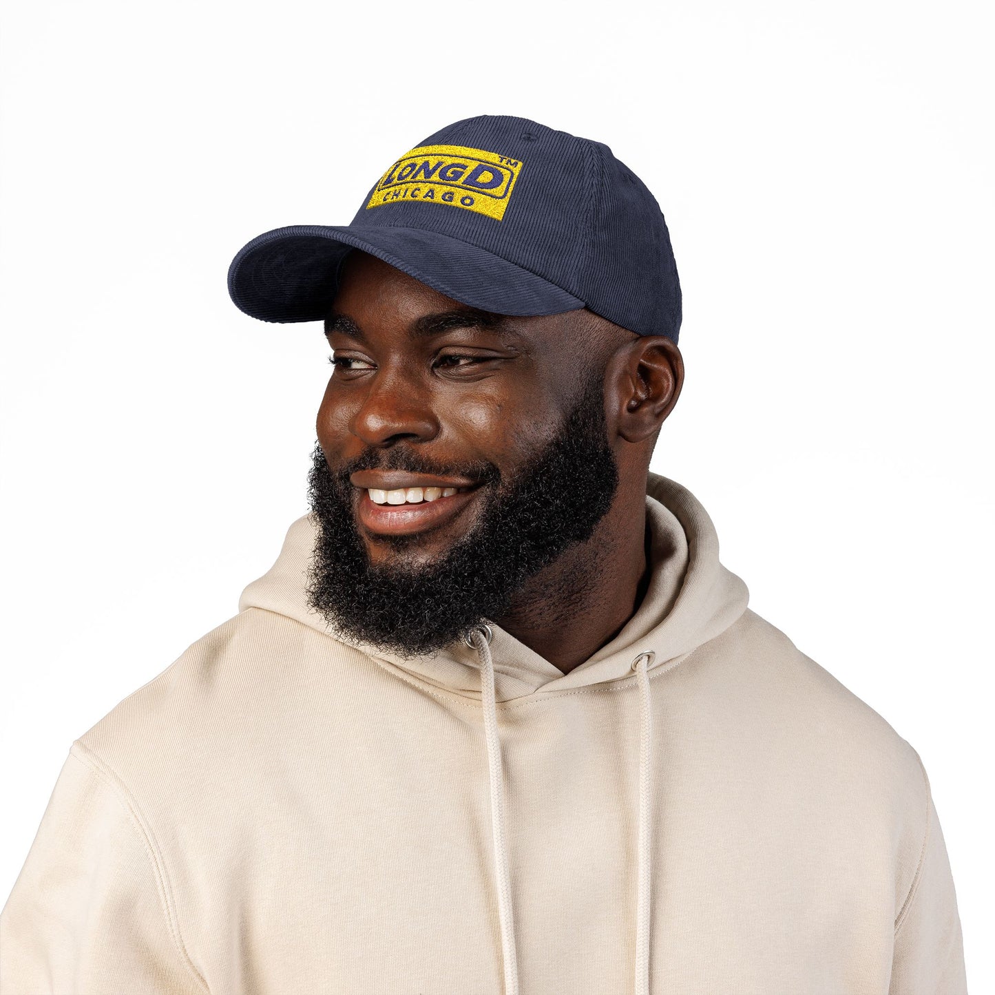Embroidered Corduroy Cap Official Chicago logo