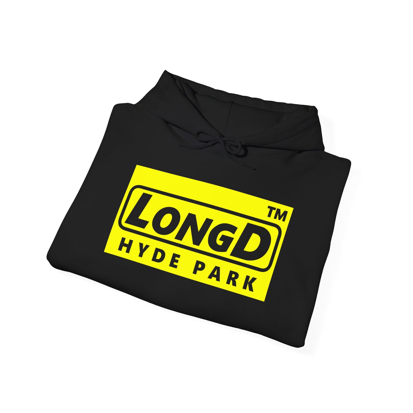 LongD® Logo (negative alternate Hyde Park version) Hoodie