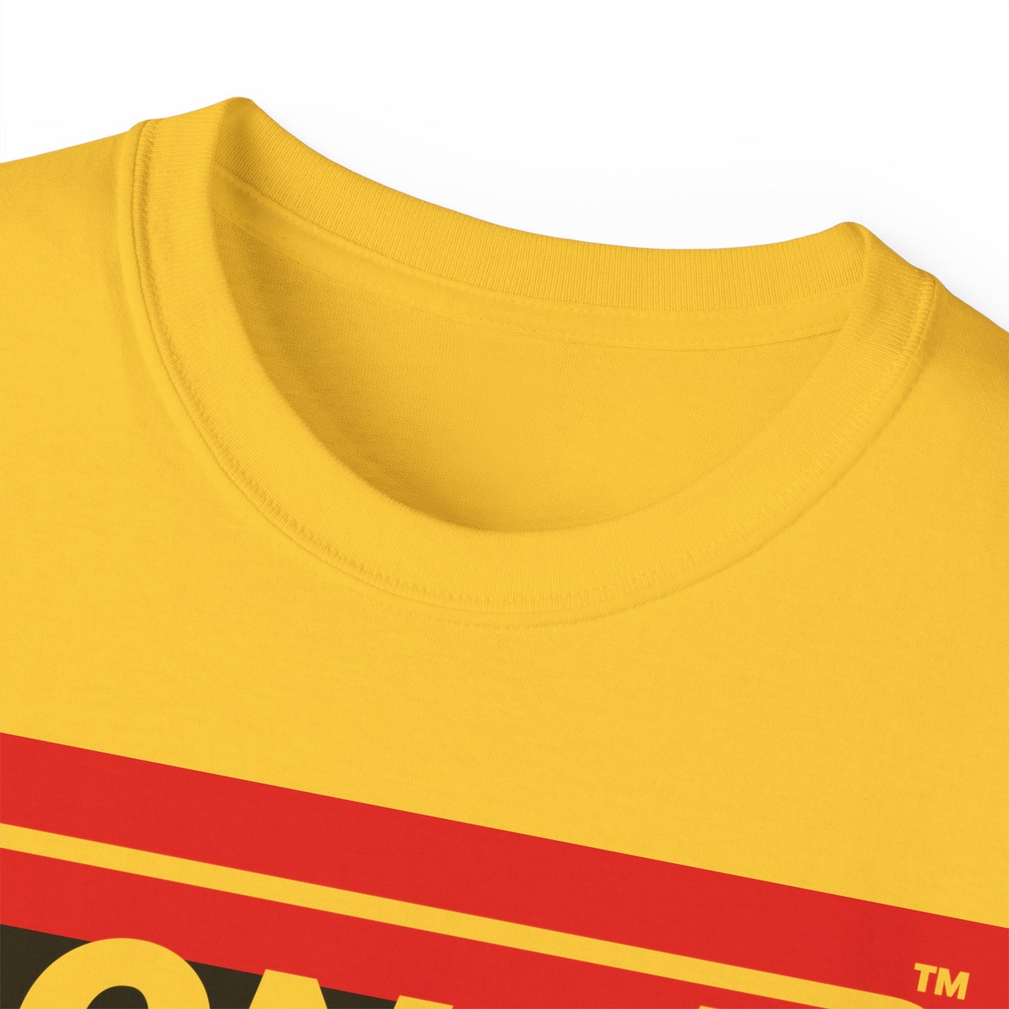 LongD® Logo Cotton Tee Juneteenth negative striped text