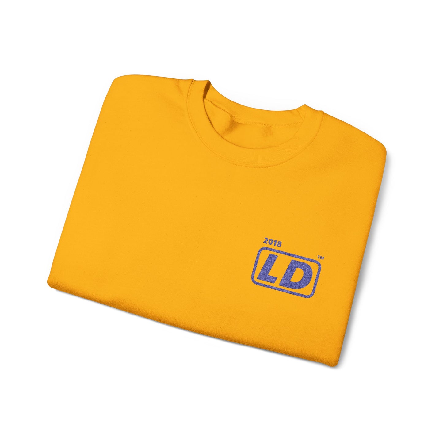 Embroidered Unisex Heavy Blend™ Crewneck Sweatshirt official basic logo initials