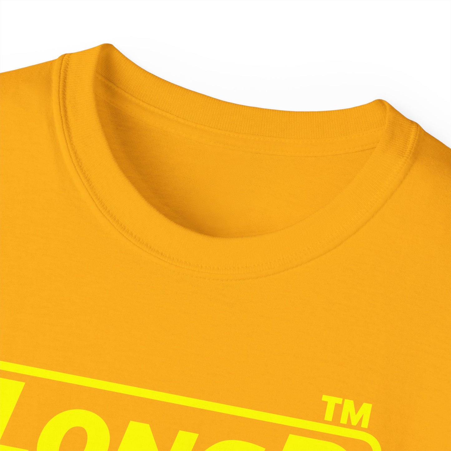 LongD Tag-domain positive alternate basic logo cotton tee