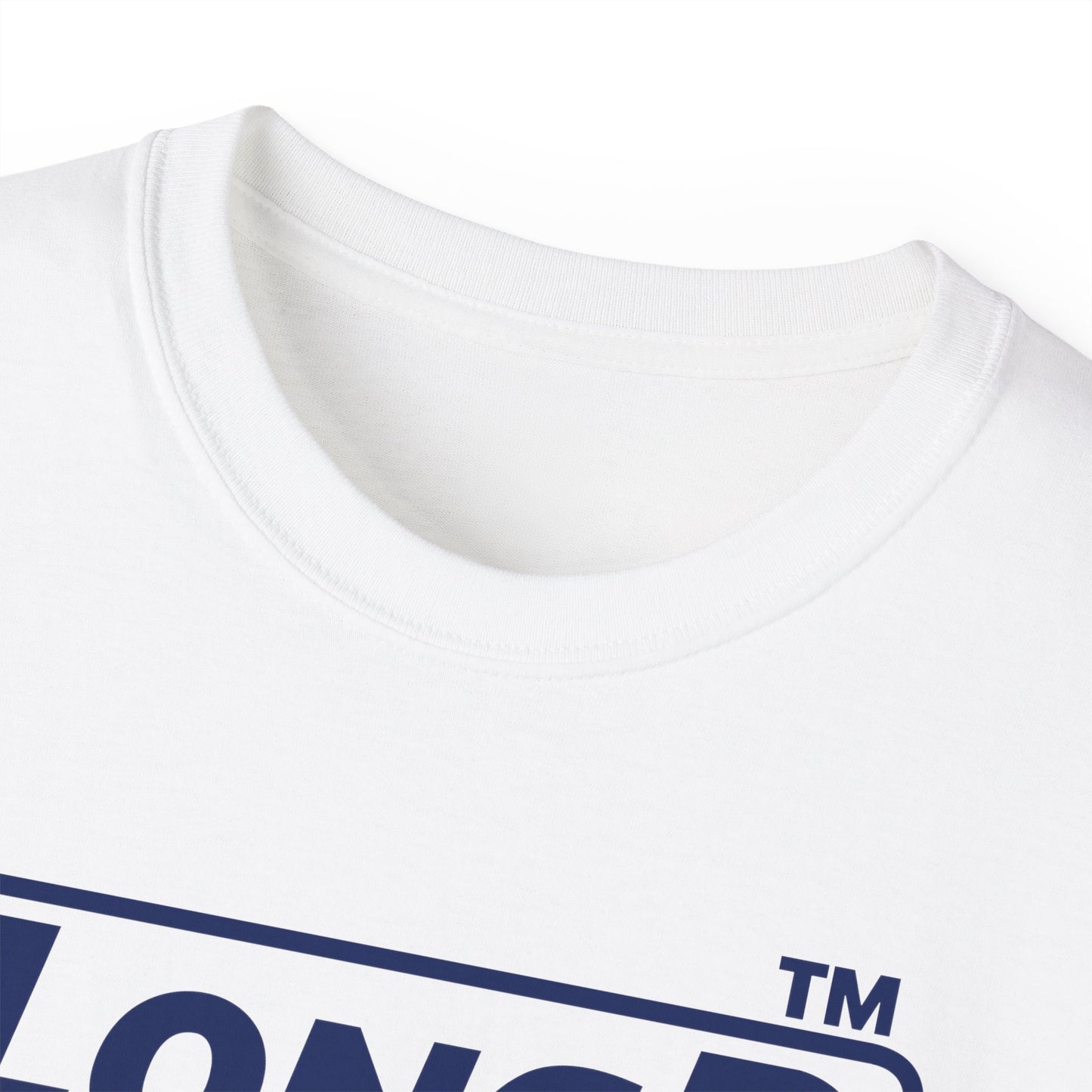 LongD Tag-domain positive official basic logo cotton tee