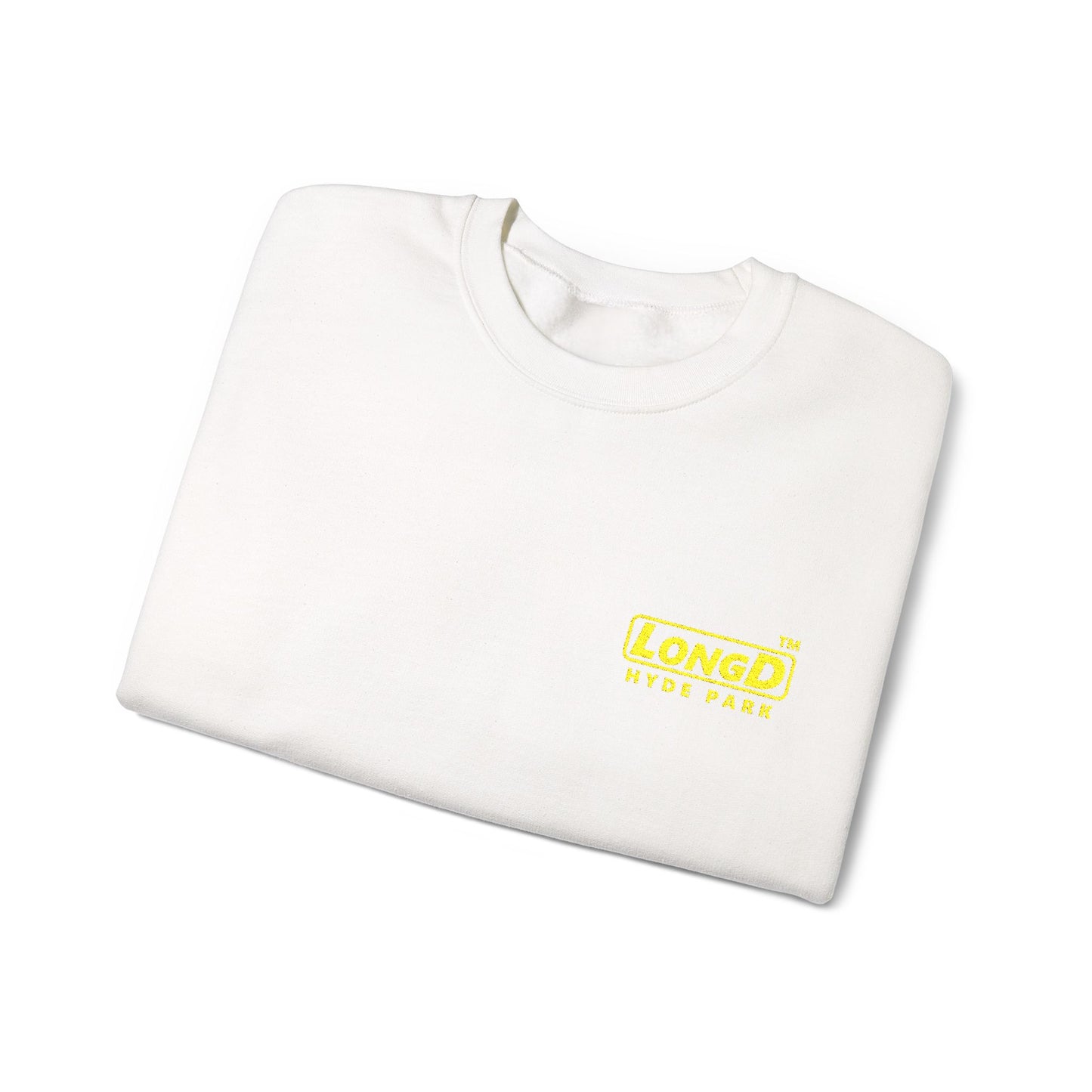 Embroidered Unisex Heavy Blend™ Crewneck Sweatshirt alternate (reverse) basic Hyde Park logo