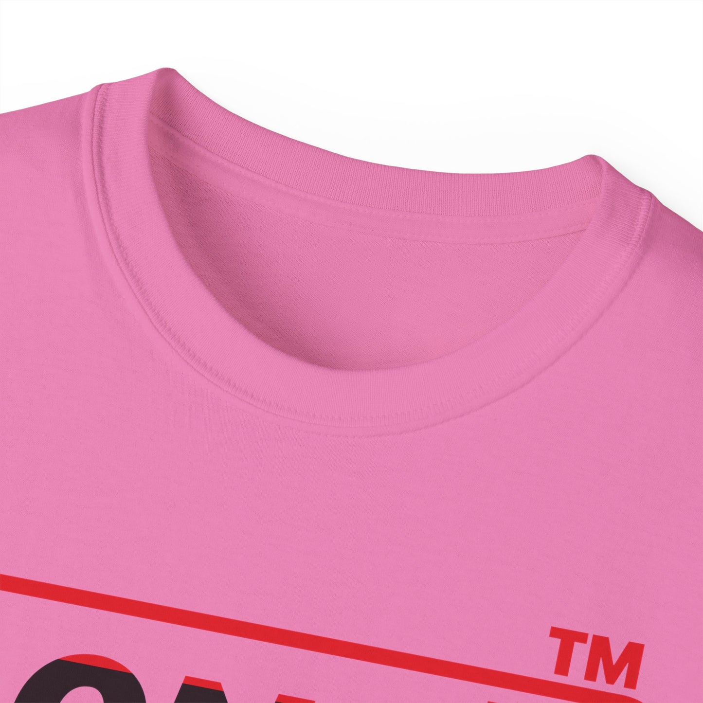 LongD positive horizontal 3-striped Chicago logo cotton tee (Juneteenth colors)