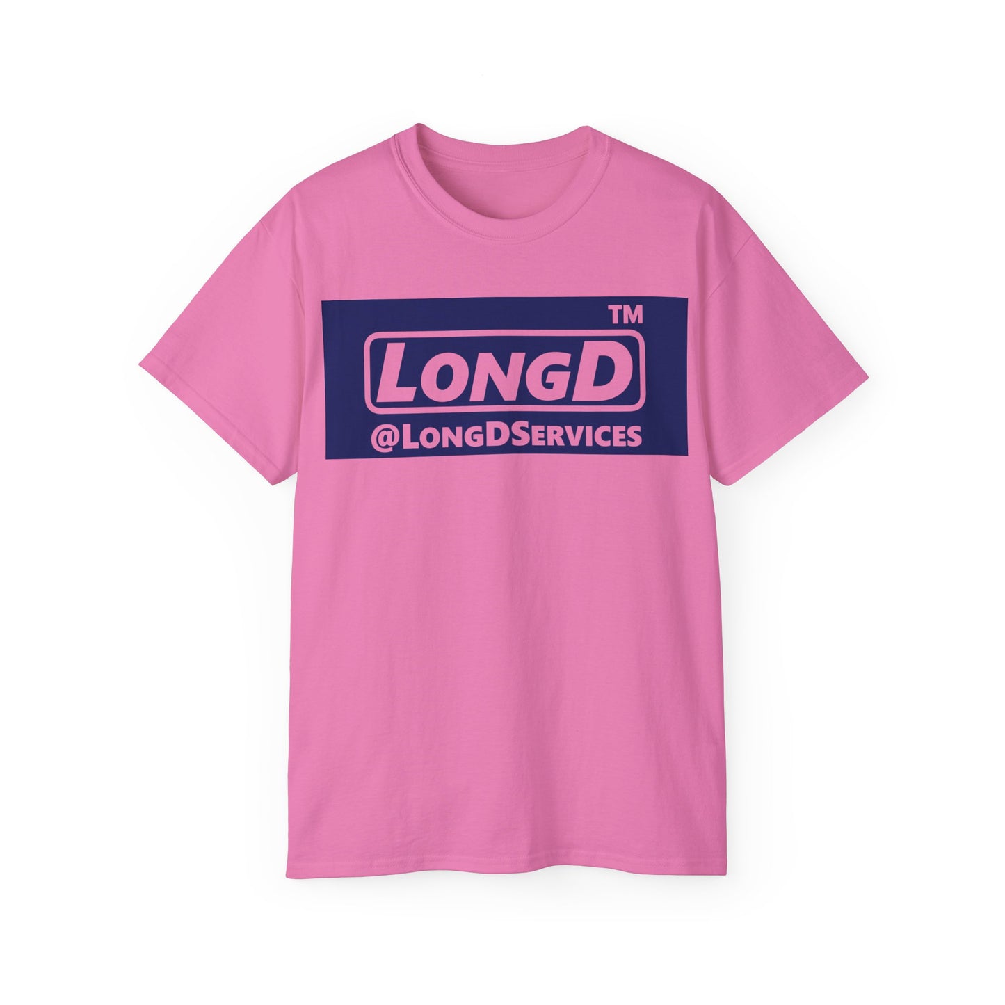 LongD® Logo Cotton Tee negative official basic logo