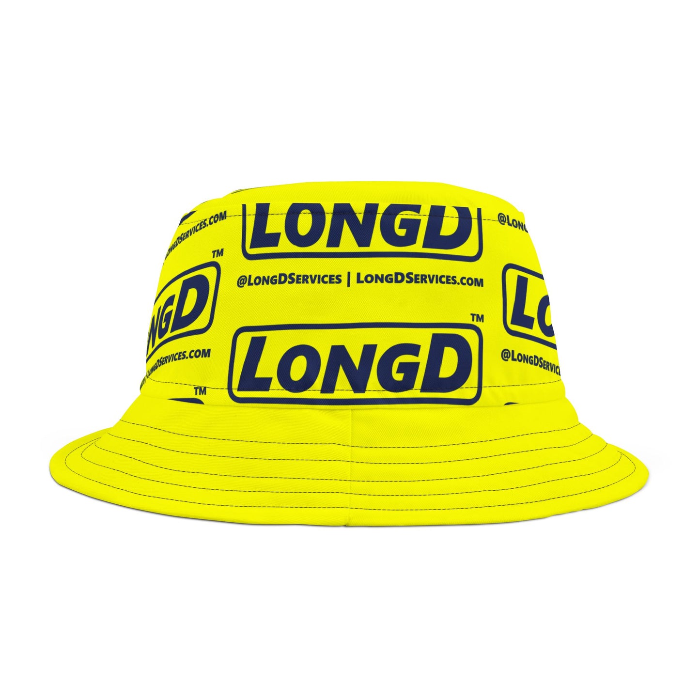 Repeat grid of Official Logo Bucket Hat