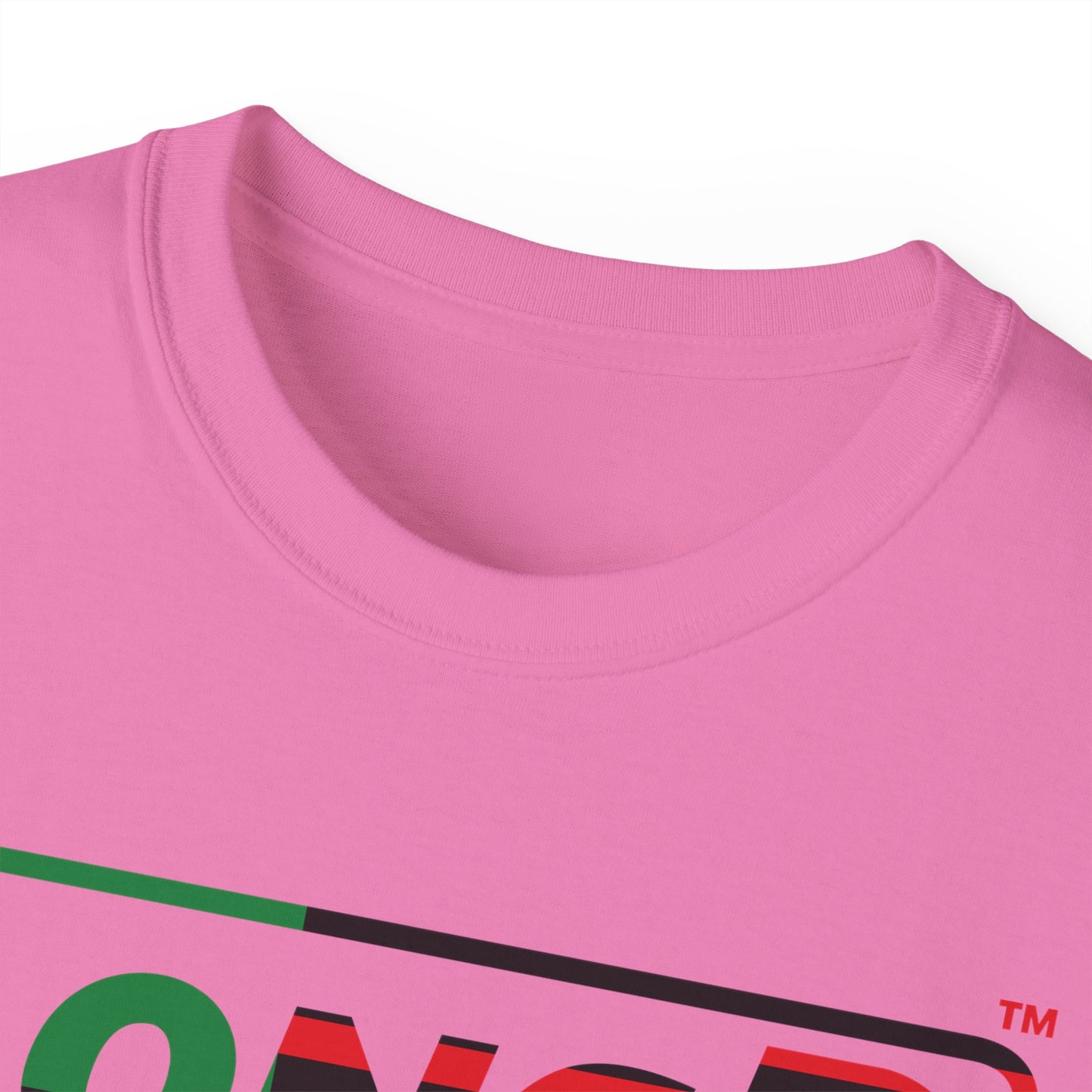LongD® Logo Cotton Tee Juneteenth positive flag