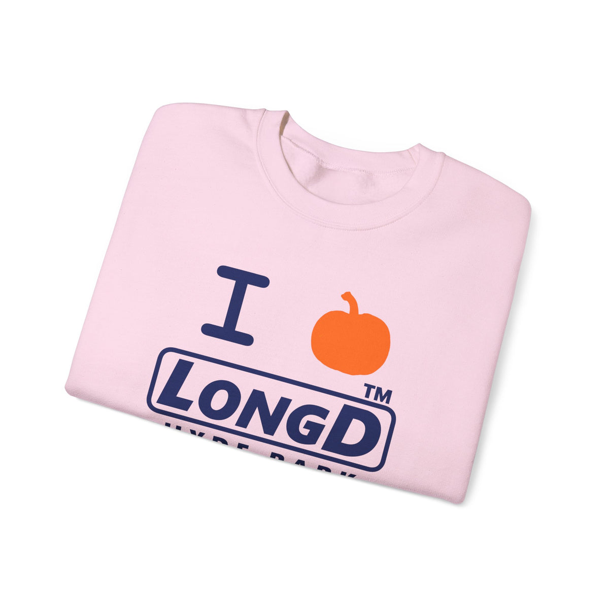 I pumpkin LongD Hyde Park positive basic Navy (002060) logo crewneck sweatshirt