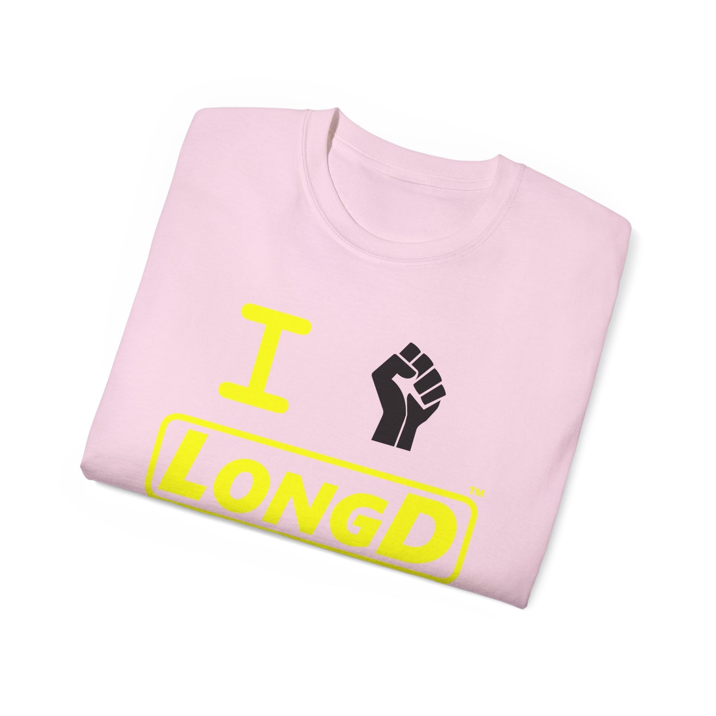 I Fist LongD® Alternate Logo Cotton Tee Juneteenth black fist