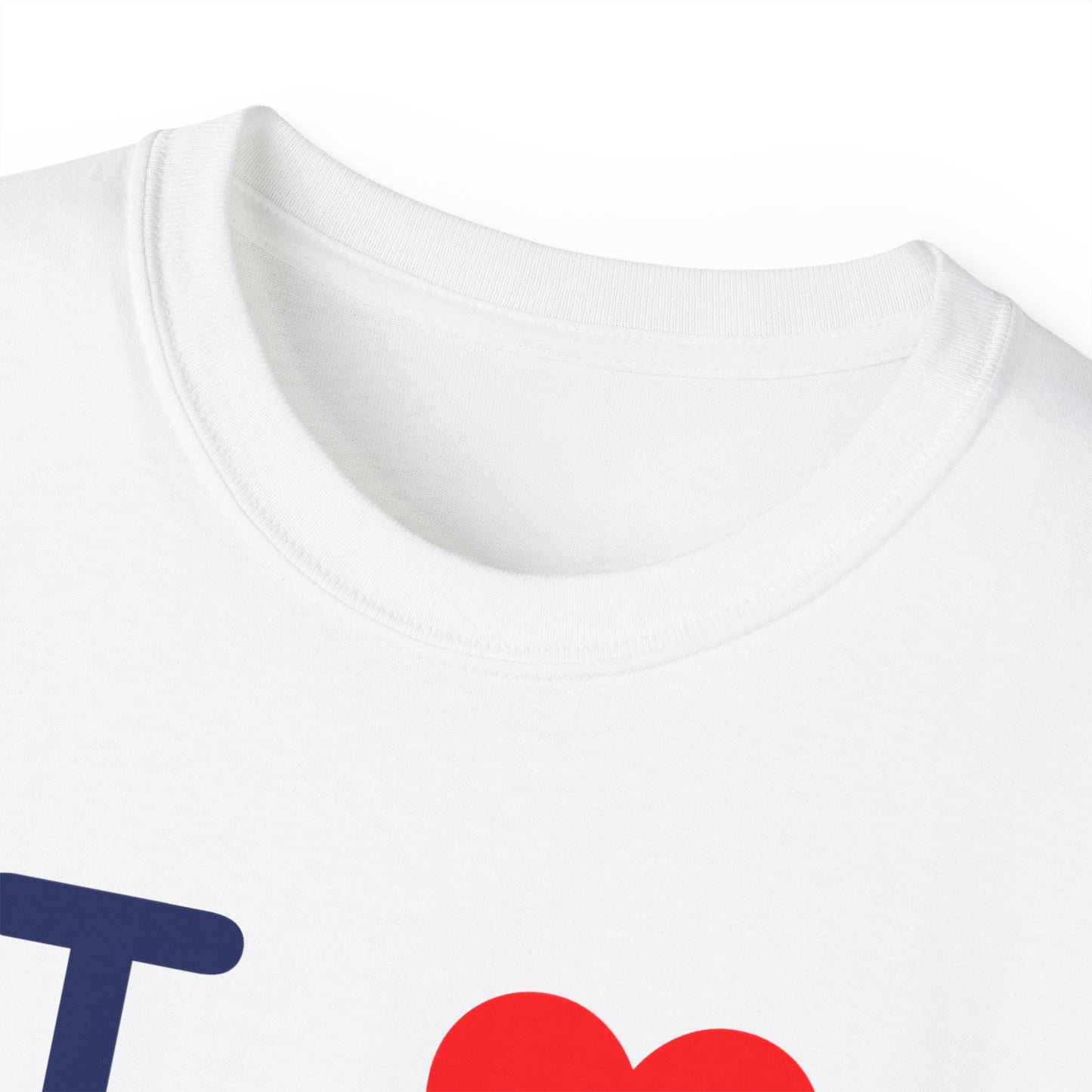 I Luv LongD® Logo Cotton Tee positive official basic Chicago logo