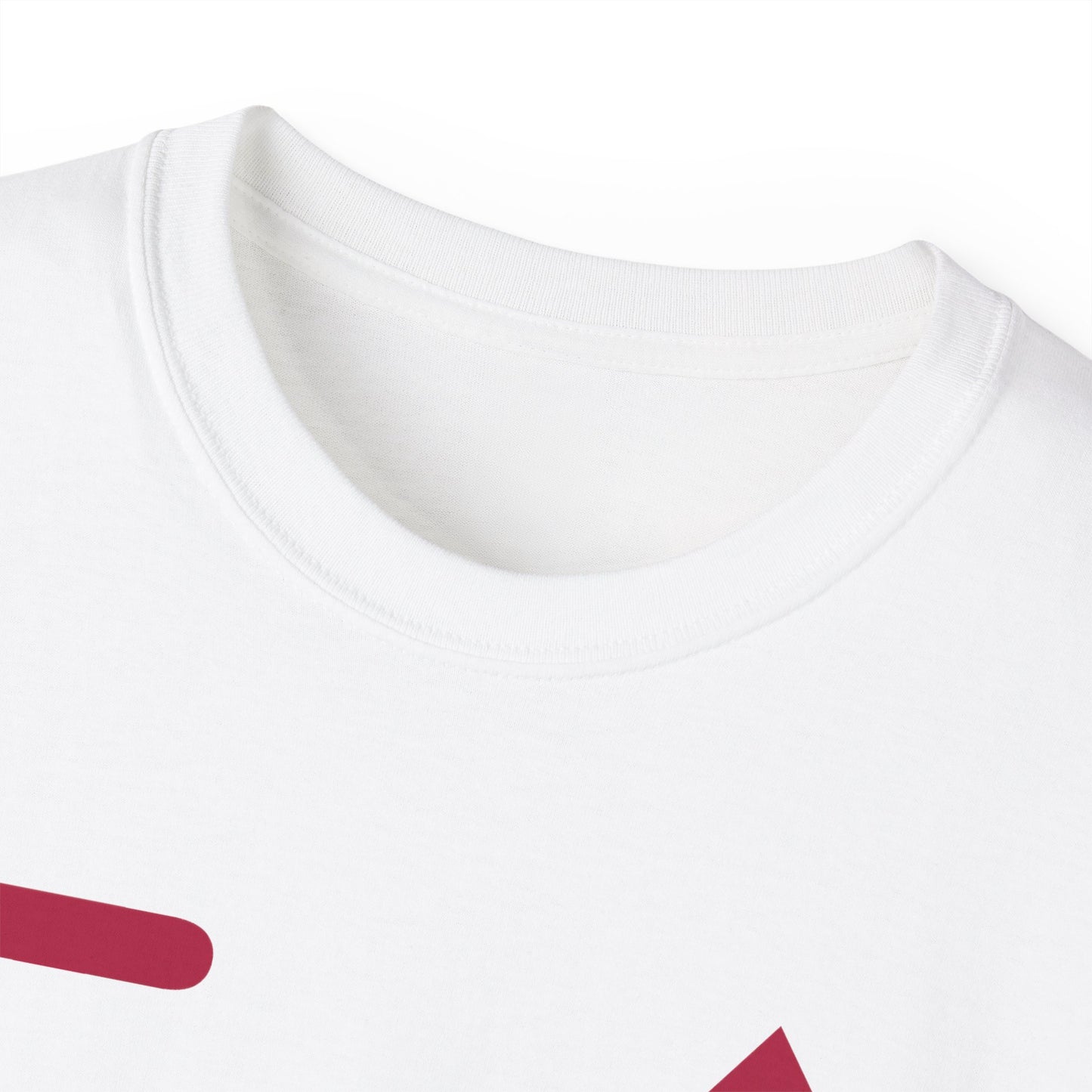 I firecracker LongD positive flag tag-domain logo cotton tee