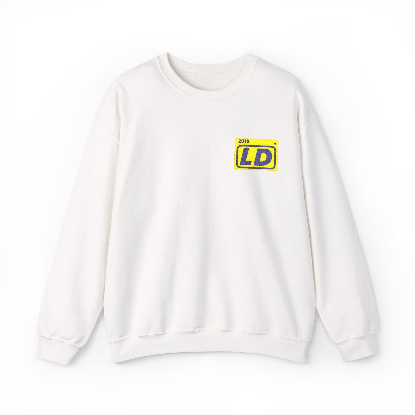 Embroidered Unisex Heavy Blend™ Crewneck Sweatshirt official logo initials